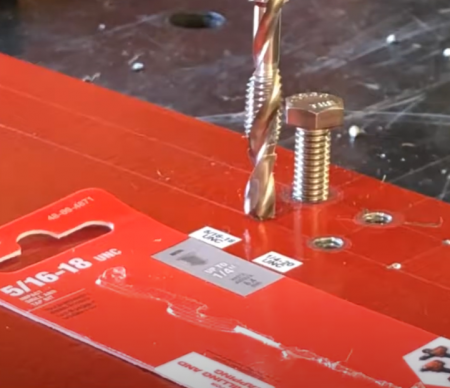Get Drilling with a 516″ Tap