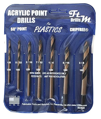 Best Drill Bit for Acrylic