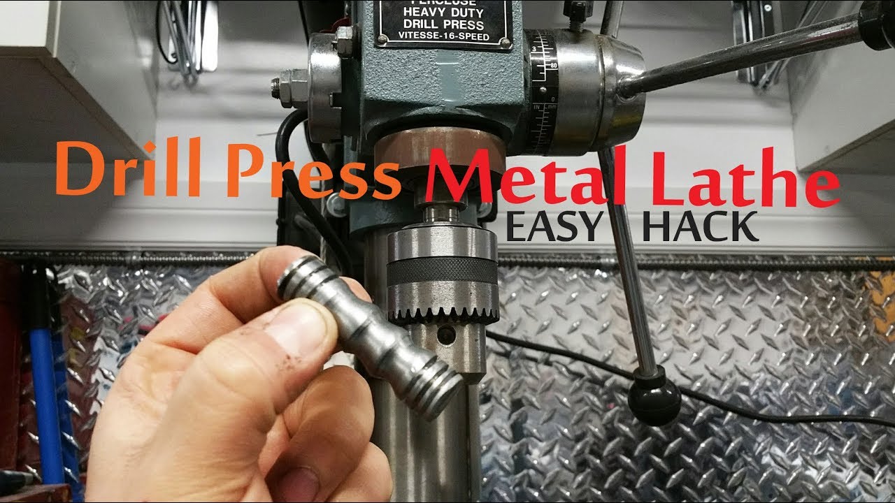 Can a Drill Press Be Used As a Lathe