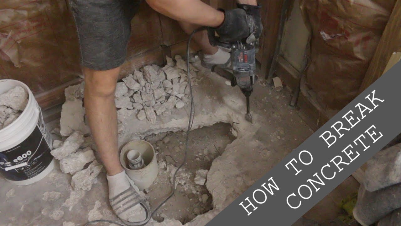 Can a Rotary Hammer Drill Break Concrete