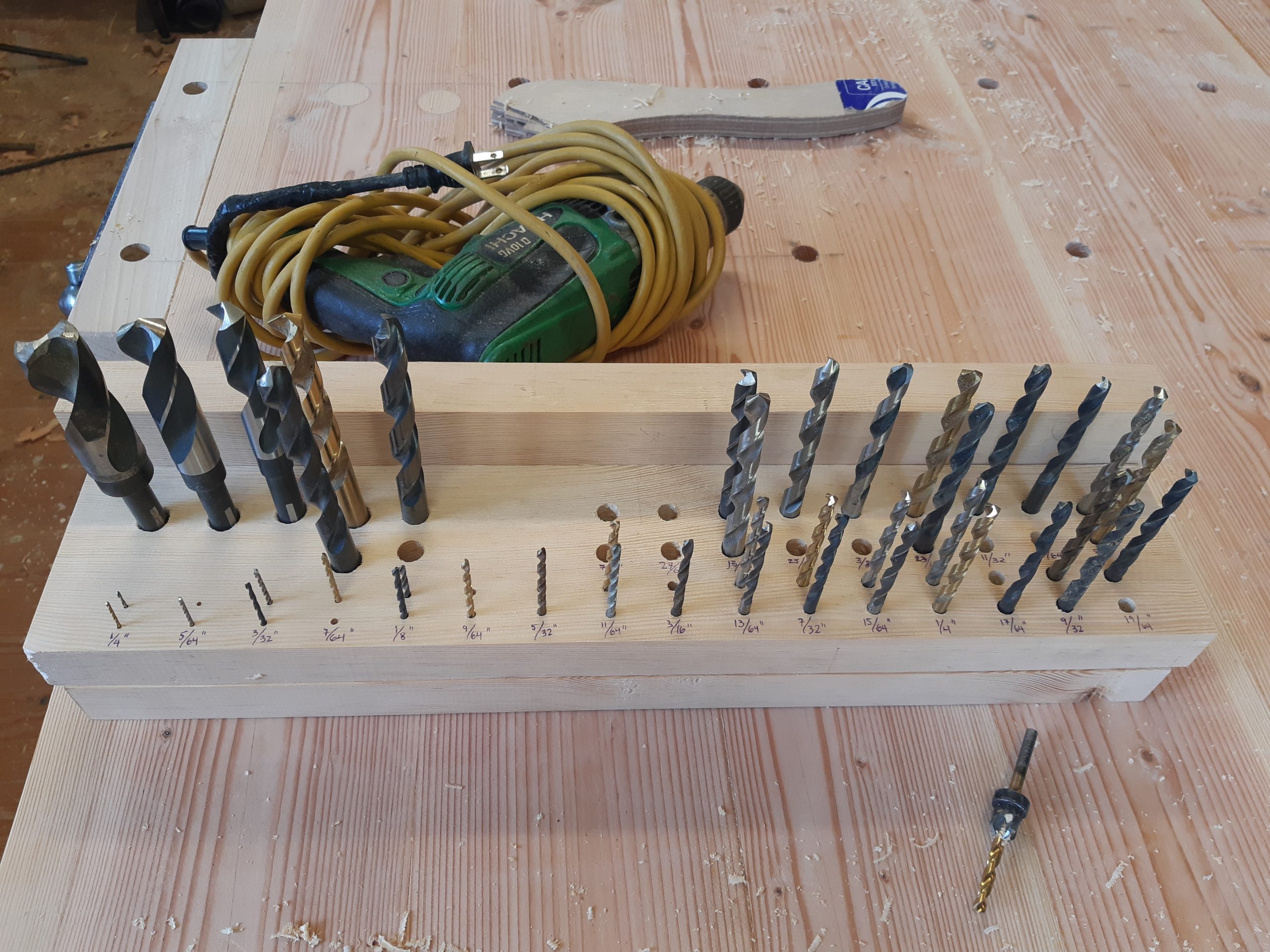 How to Make a Drill Bit Holder