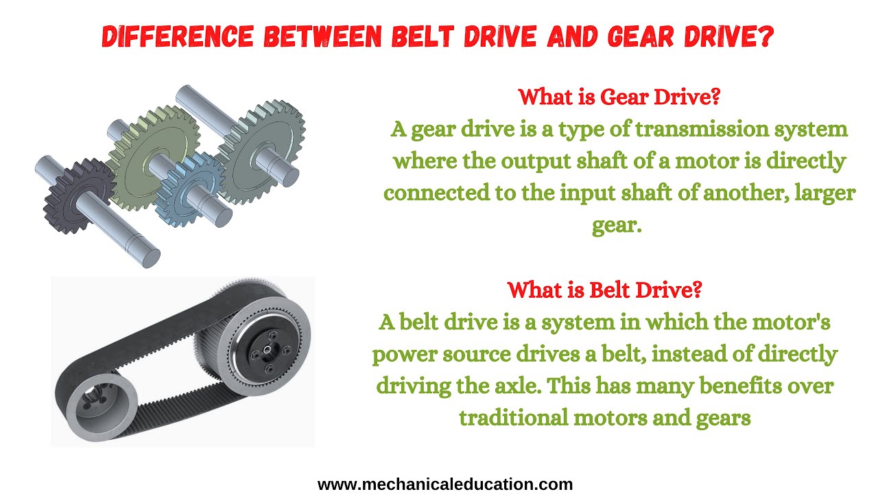 Gear Driven Vs Belt Driven Drill Press