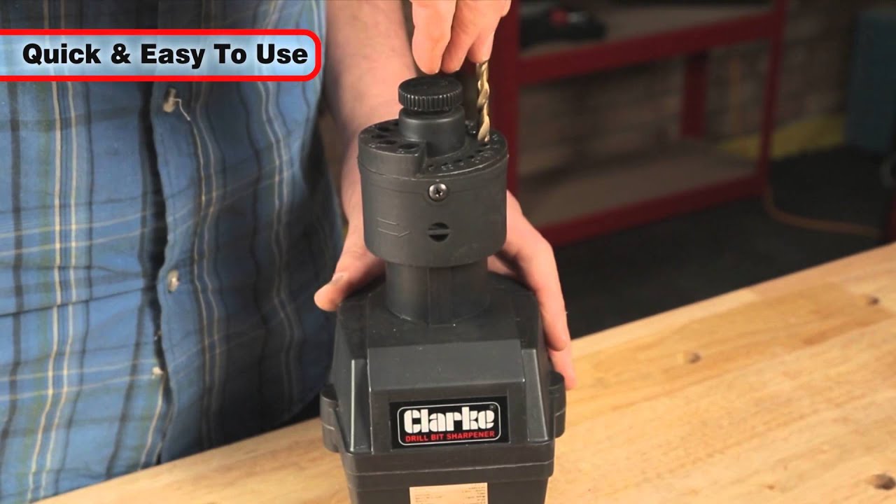 How to Use an Electric Drill Bit Sharpener