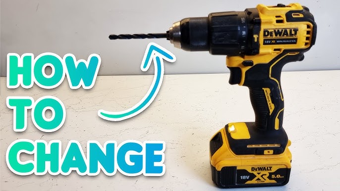 How to Change Drill Bit Dewalt 18V