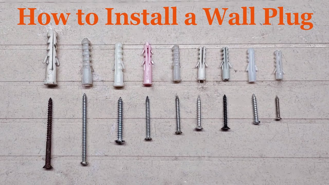 How to Know What Drill Bit to Use for Wall Plug