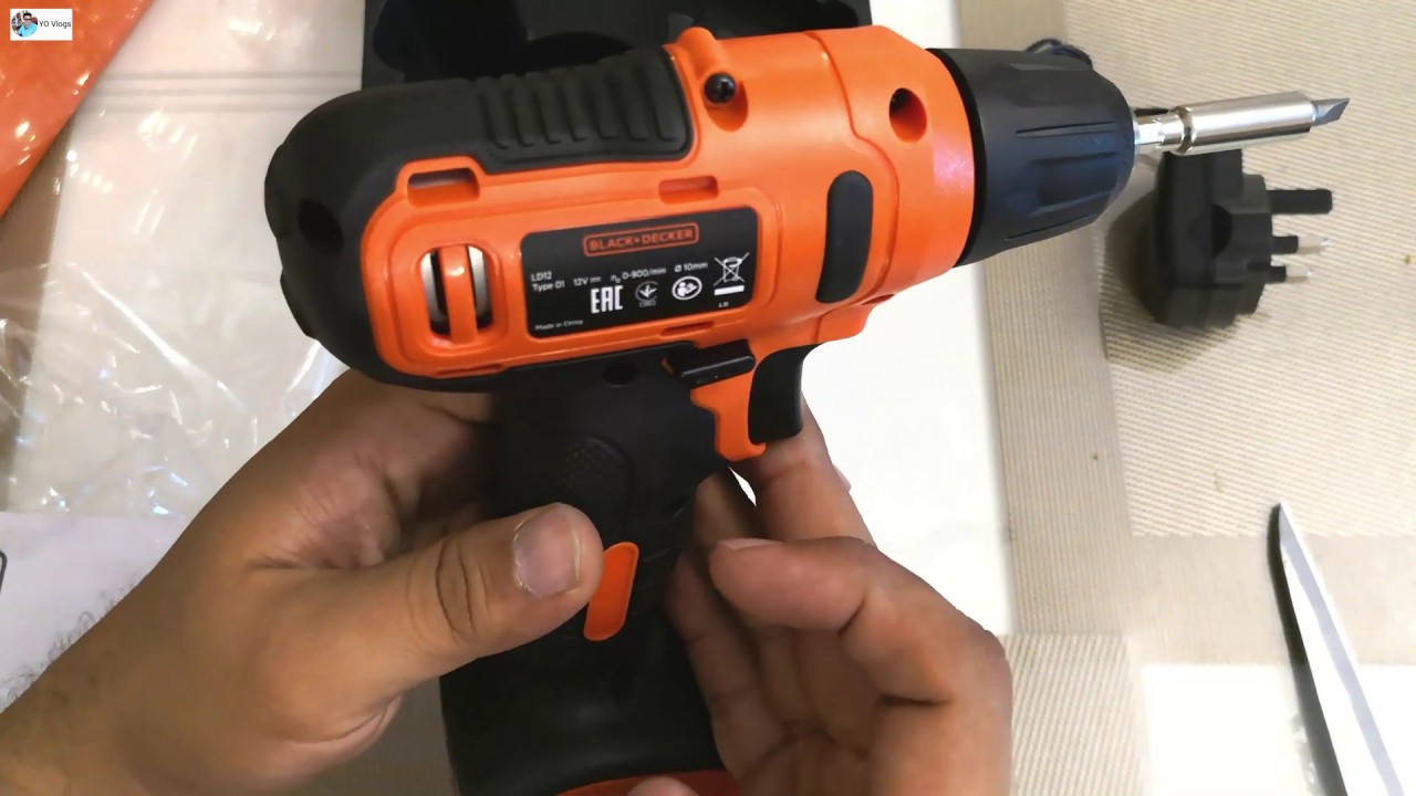 How to Use Black And Decker Drill 12V