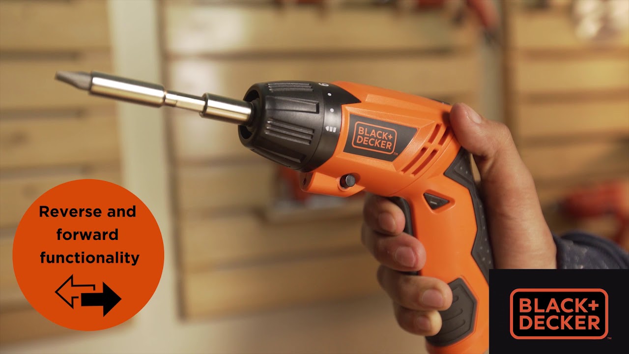 How to Use Black And Decker Drill As Screwdriver