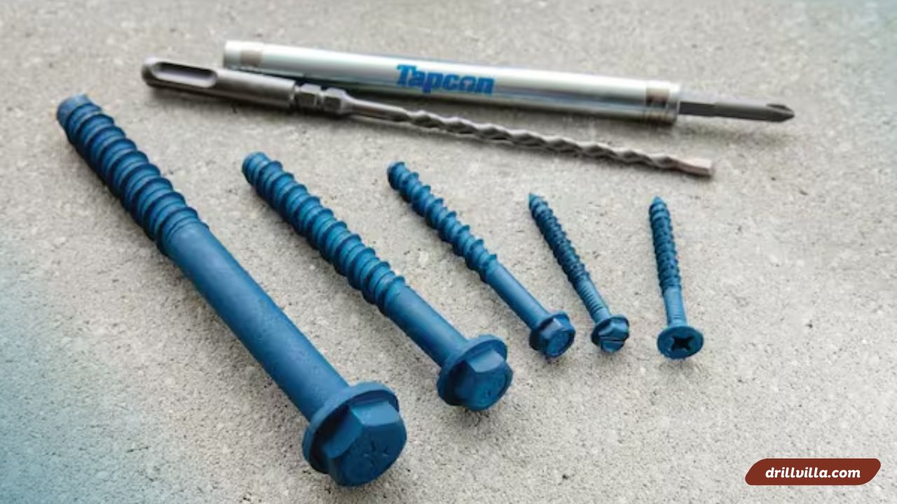 what size drill bit for 1 4 tapcon