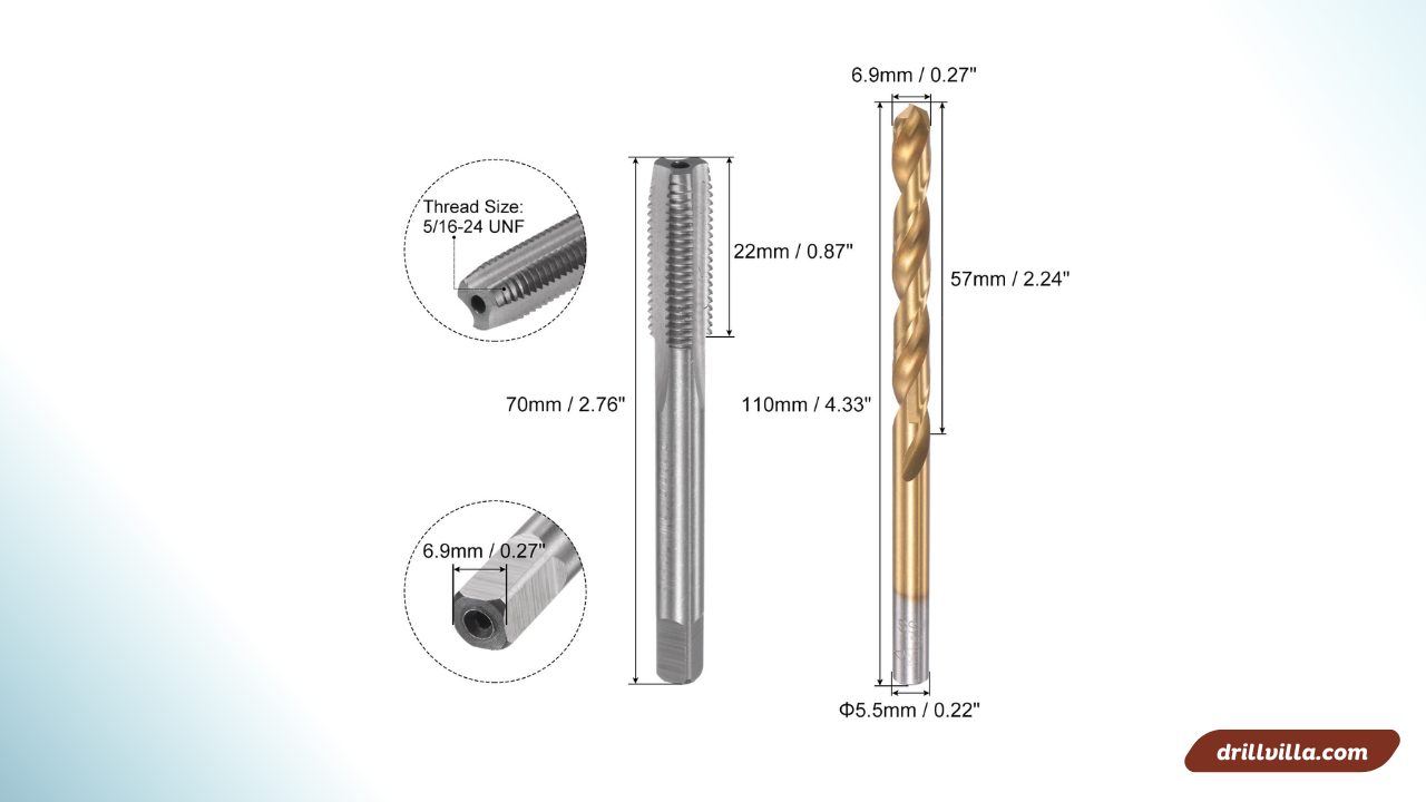 what size of drill bit for a 5_16 tap