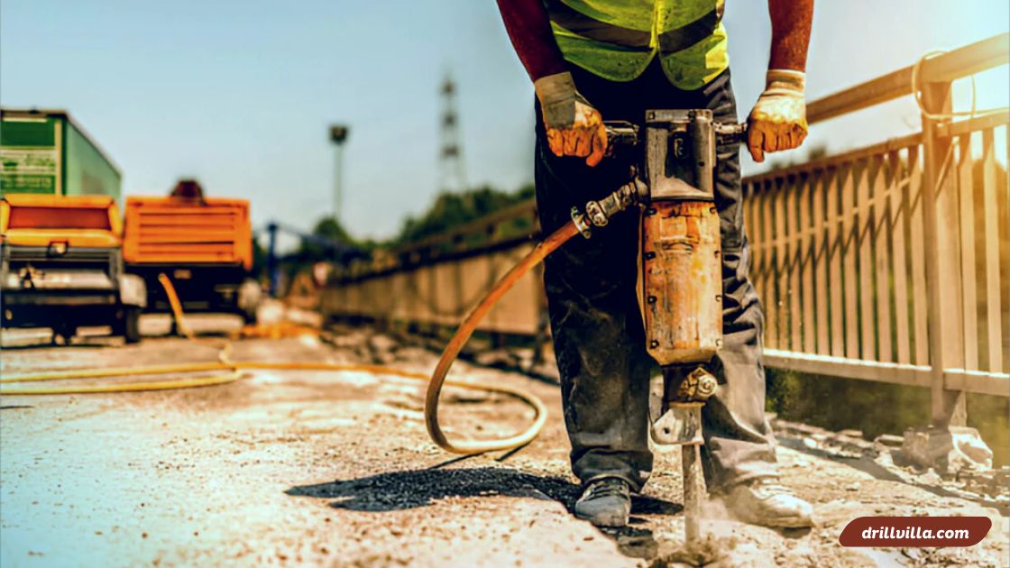when is a pneumatic drill commonly used