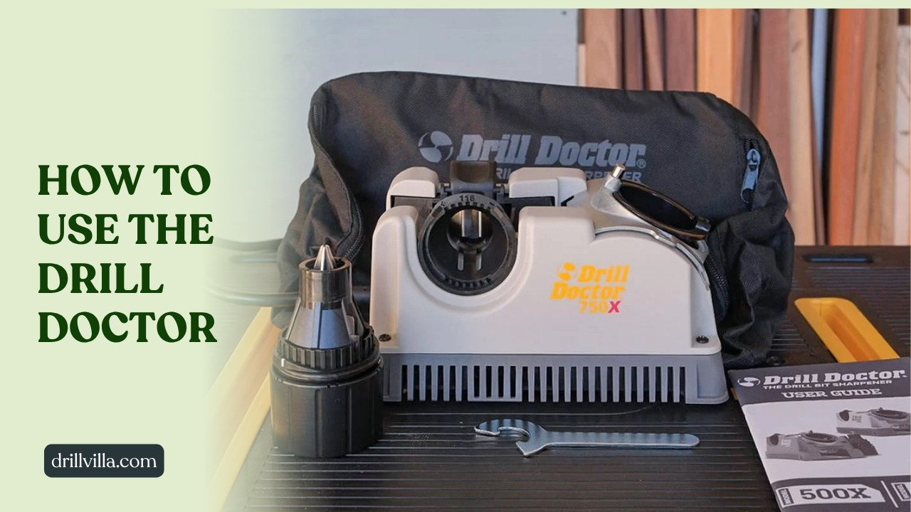 How to Use the Drill Doctor