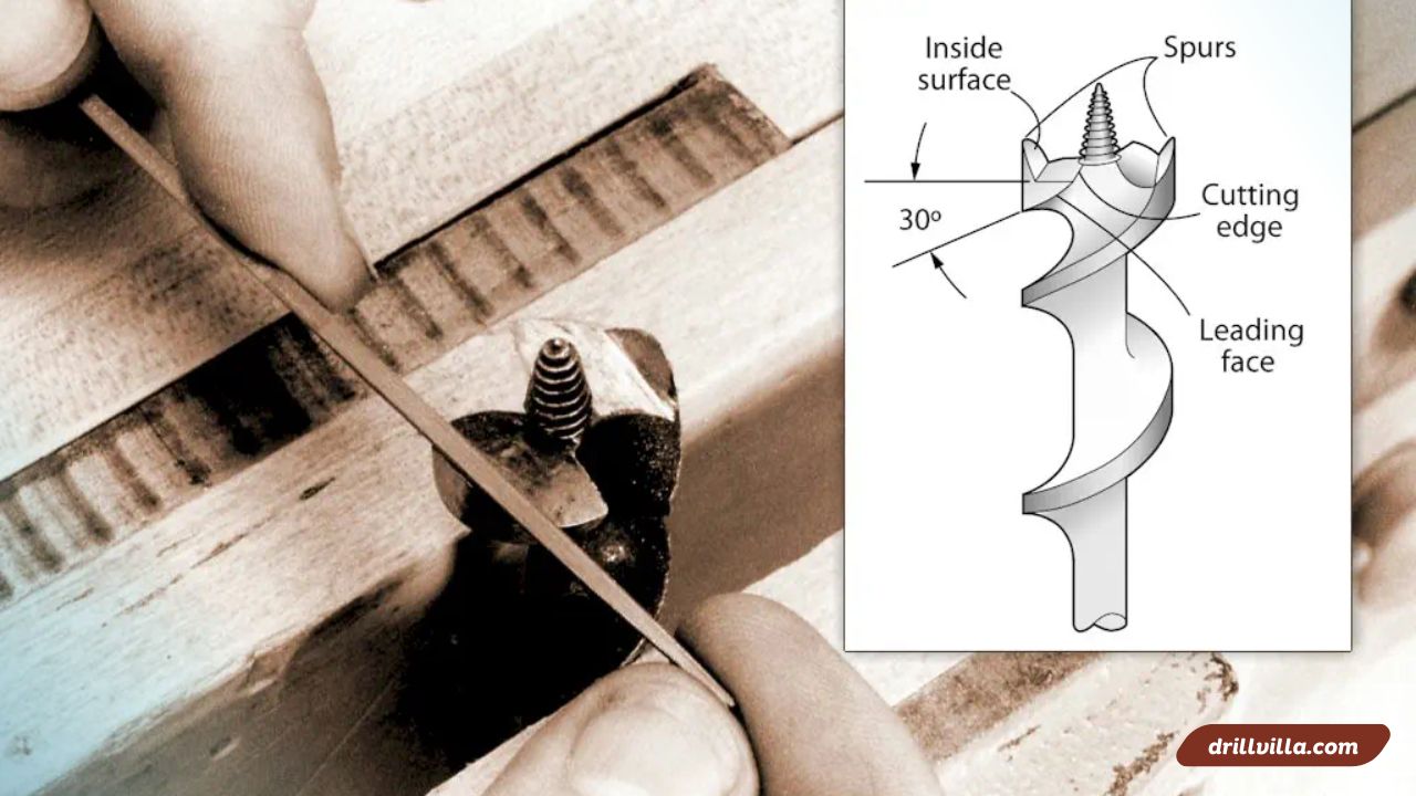 how to sharpen a drill bit