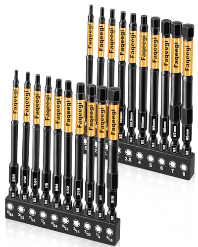Long Allen Wrench Bits for Impact Driver