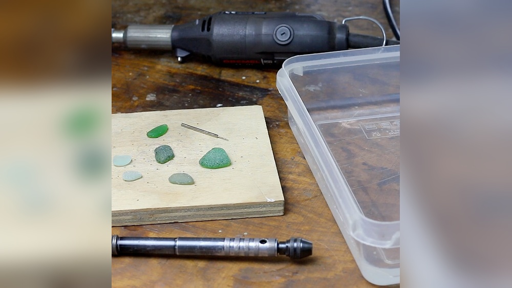 How Do You Drill A Hole In Sea Glass For Jewelry