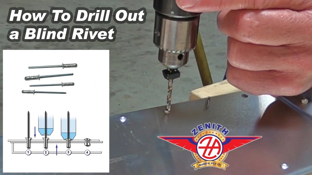 How Do You Drill Out A Rivet Safely