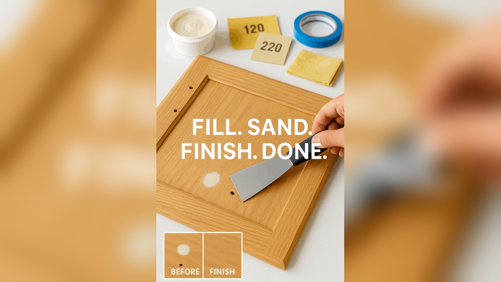 How To Drill Cabinet Pull Holes for a Pro Finish