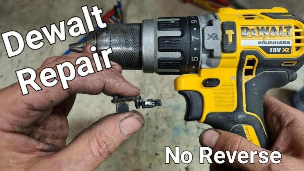How to Fix a Drill That Won'T Reverse